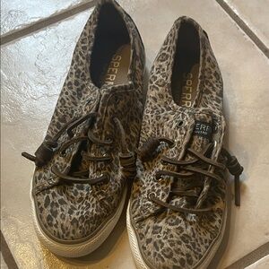 Sperry Animal Print Casual Sneakers